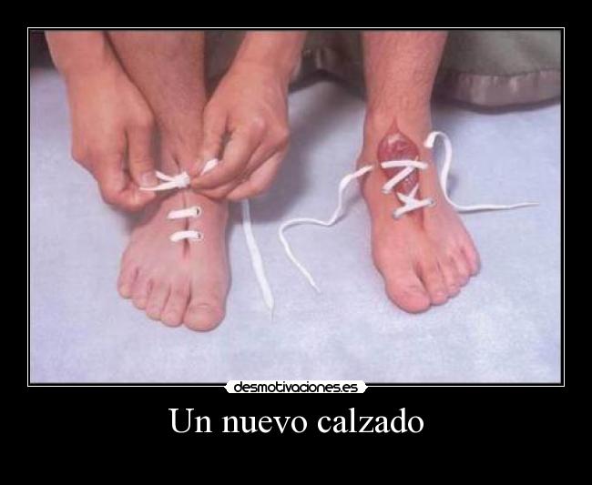 Un nuevo calzado -