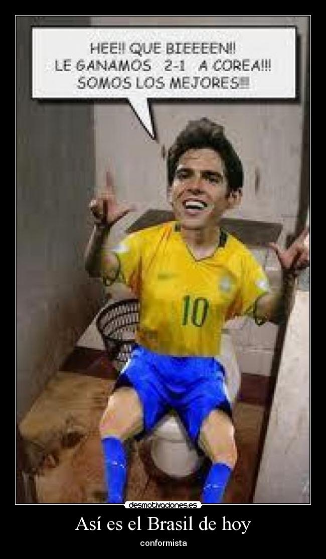 Así es el Brasil de hoy - conformista