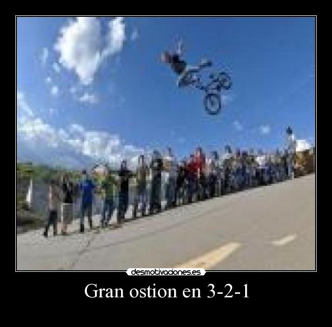 Gran ostion en 3-2-1 - 