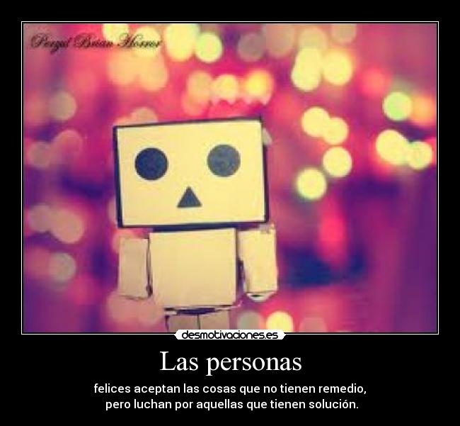 Las personas -