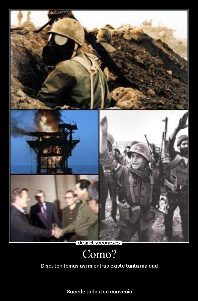 Como? - Discuten temas asi mientras existe tanta maldad
Sucede todo a su convenio