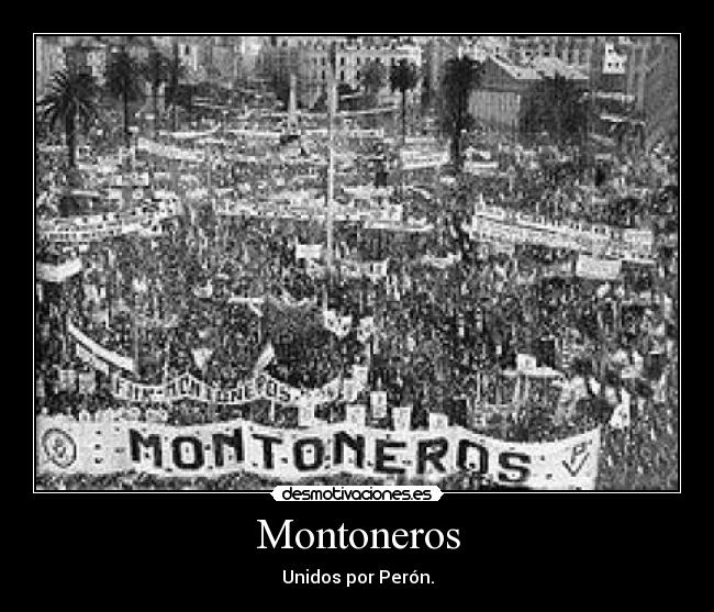 Montoneros - Unidos por Perón.