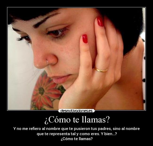 ¿Cómo te llamas? - 