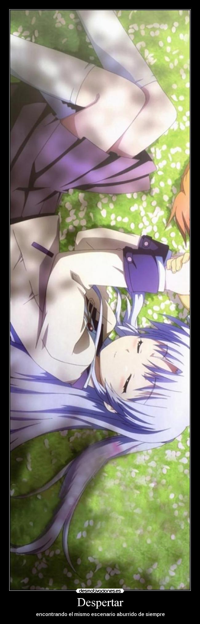 Despertar - encontrando el mismo escenario aburrido de siempre