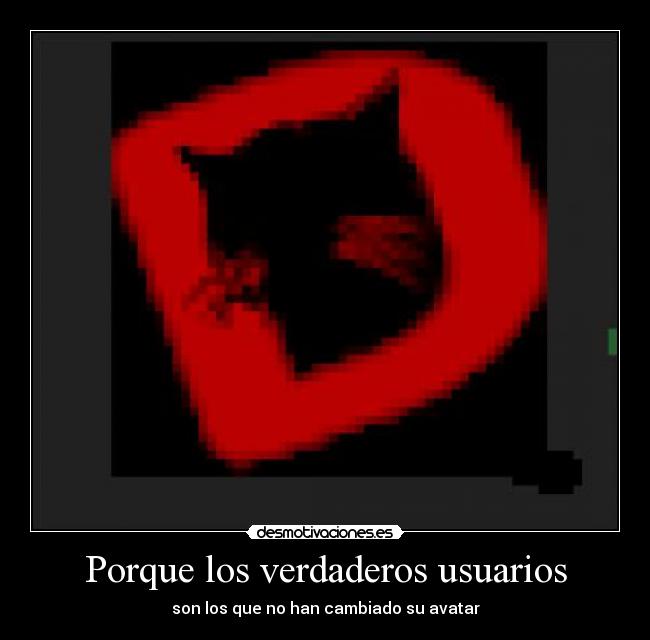 Porque los verdaderos usuarios - 