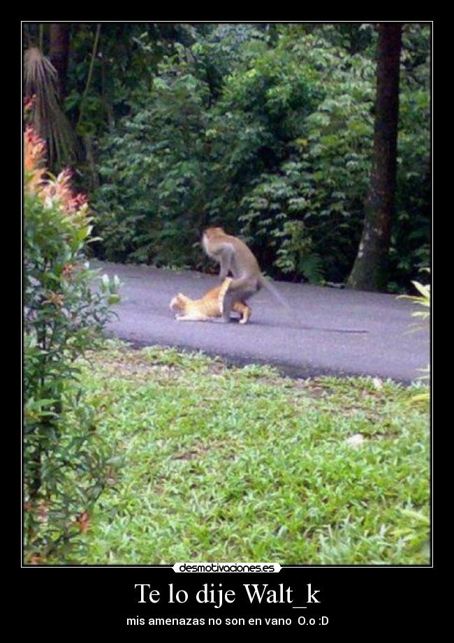 Te lo dije Walt_k - mis amenazas no son en vano O.o :D