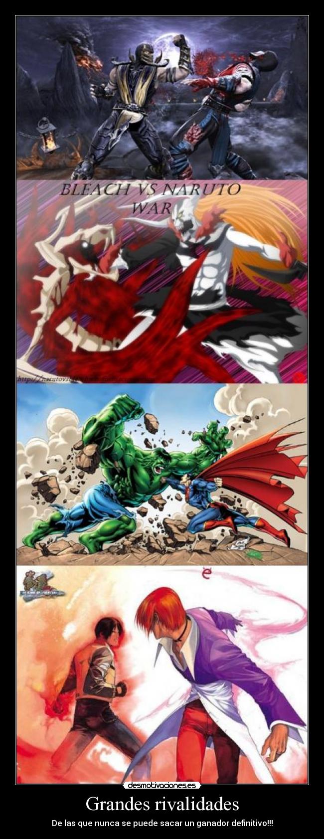 Grandes rivalidades -