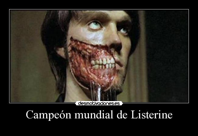 Campeón mundial de Listerine -