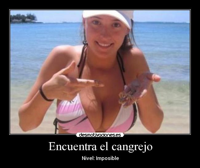 Encuentra el cangrejo -