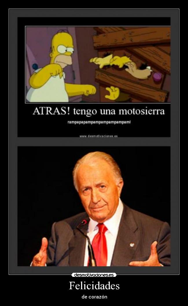 Felicidades - de corazón