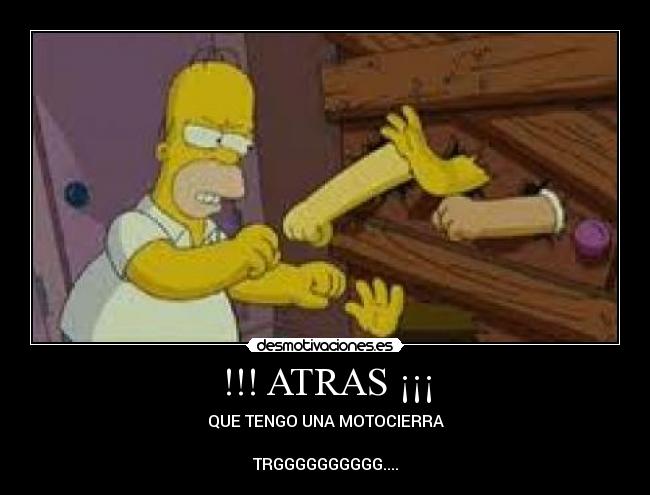 !!! ATRAS ¡¡¡ - 