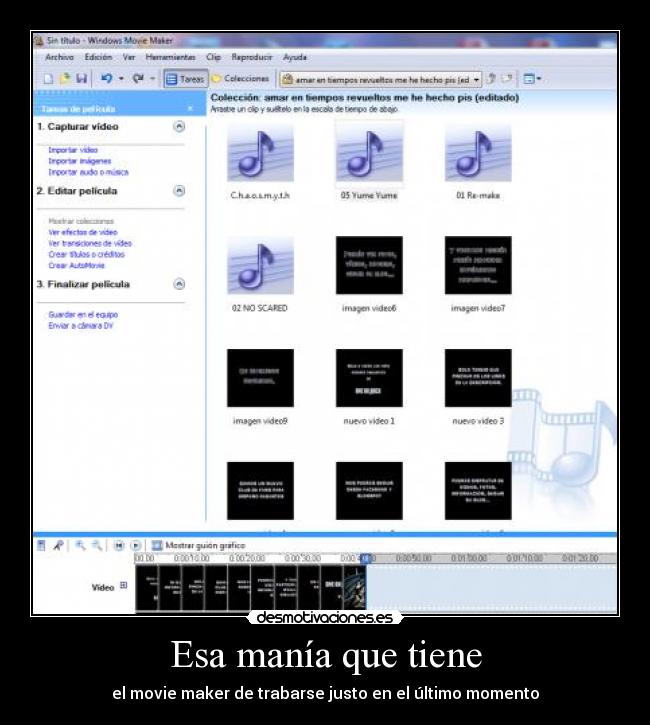 Esa manía que tiene -