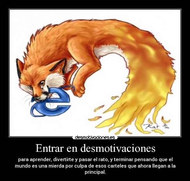 Entrar en desmotivaciones -