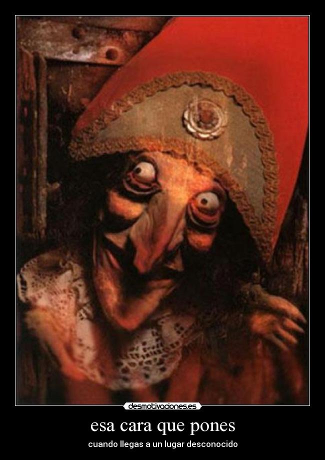 carteles cara desmotivaciones