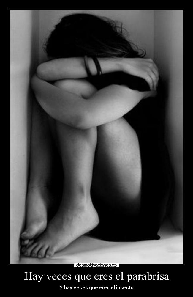 Hay veces que eres el parabrisa -