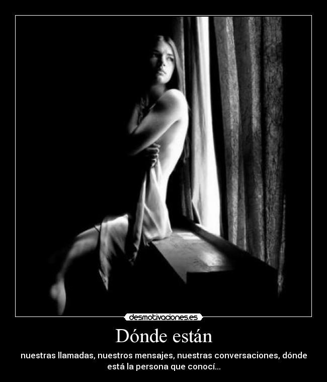 Dónde están -
