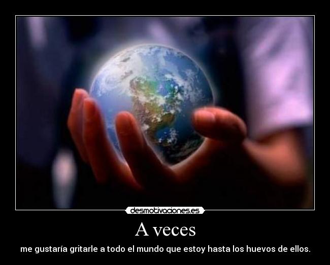 A veces -