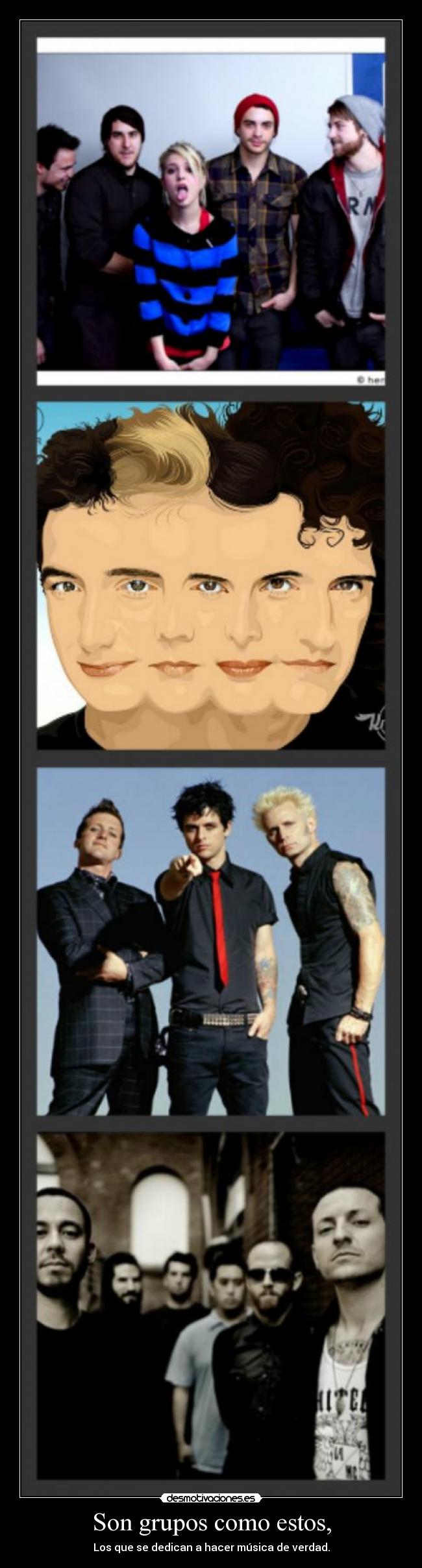 Son grupos como estos, - 