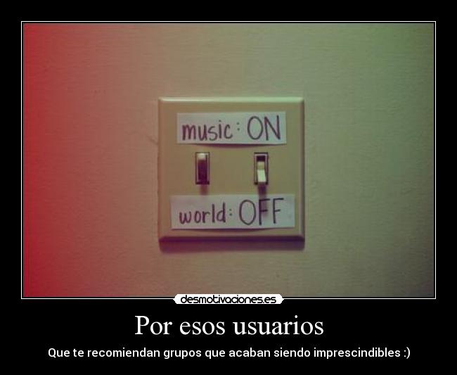 carteles doy gracias desmo por darme conocer gente que vez conocer grupos desmotivaciones