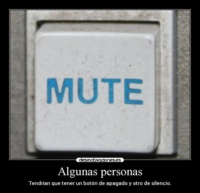 Algunas personas -