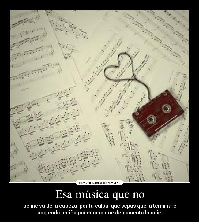 carteles musica musica desmotivaciones