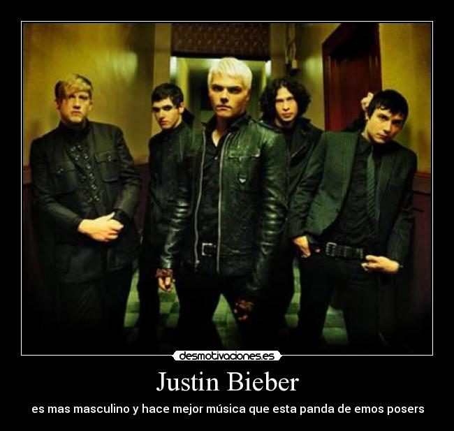 carteles posers emos chemical romance basura troll time desmotivaciones