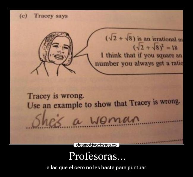 Profesoras... -
