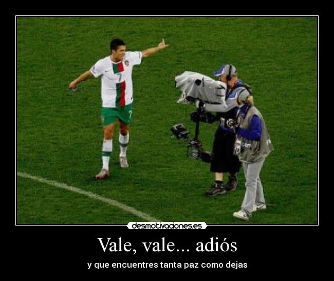 Vale, vale... adiós - 