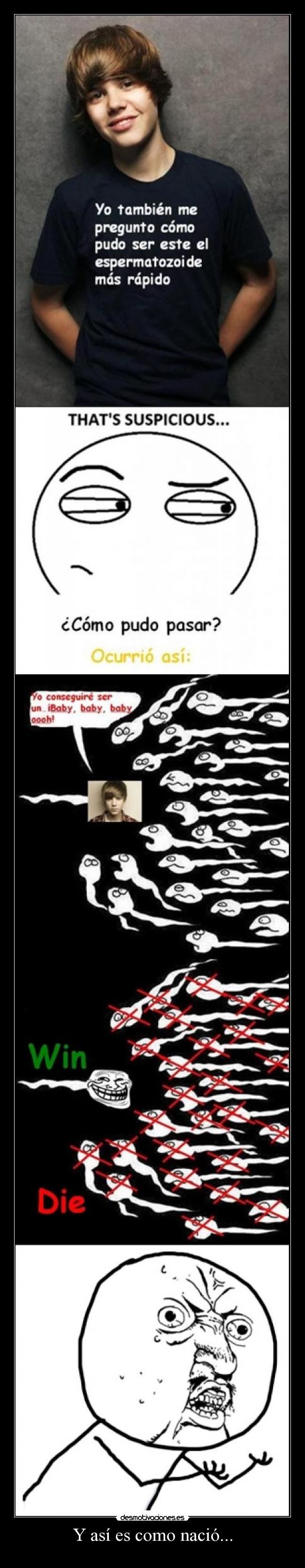 Y así es como nació... -