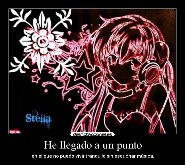 He llegado a un punto -