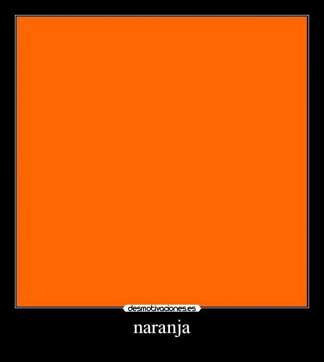 naranja -