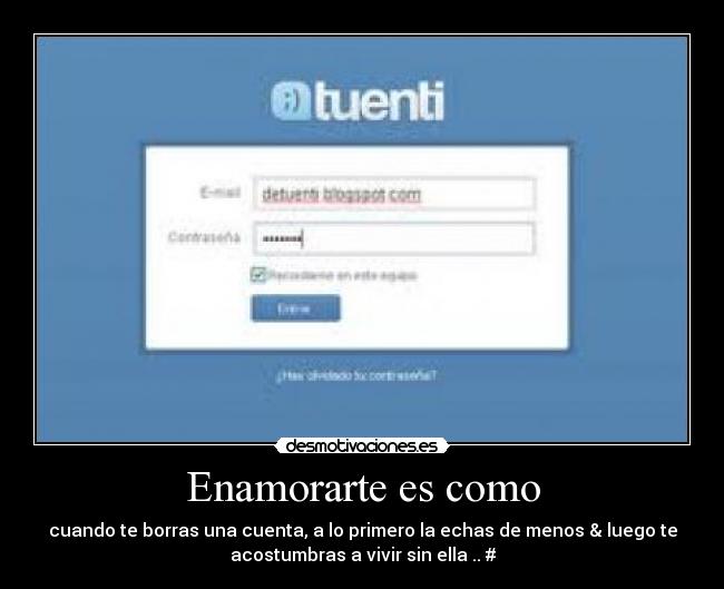 Enamorarte es como - 