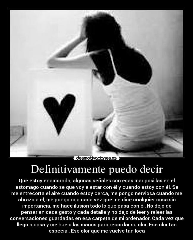 Definitivamente puedo decir - 