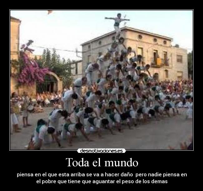 carteles mundo todos desmotivaciones