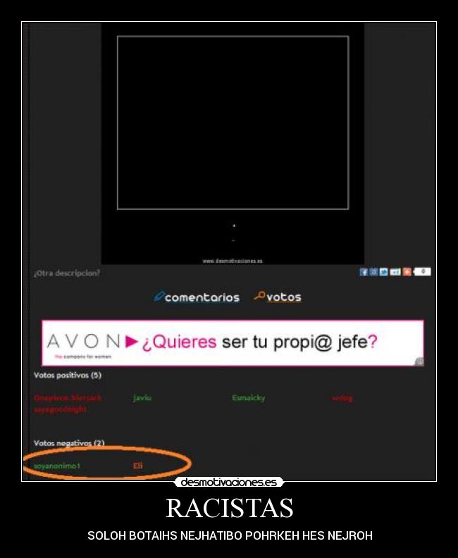 RACISTAS -