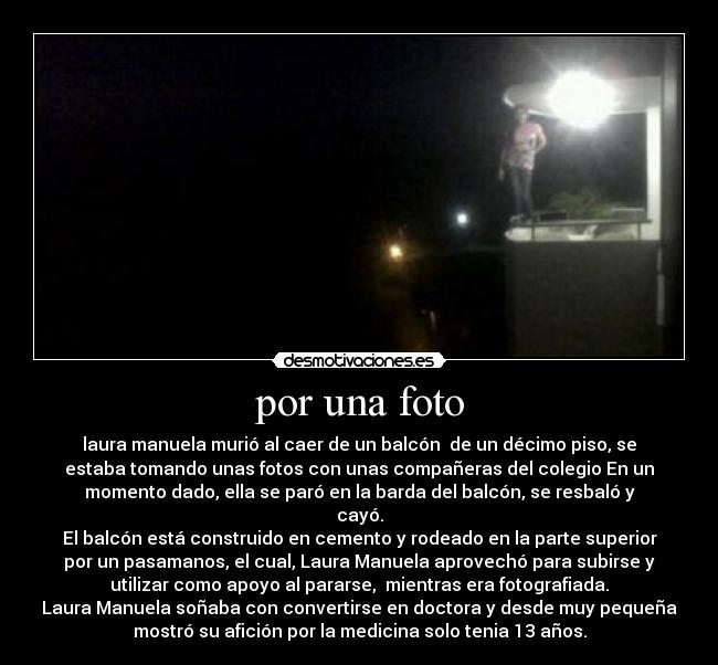 carteles foto muerte imprudencia desmotivaciones