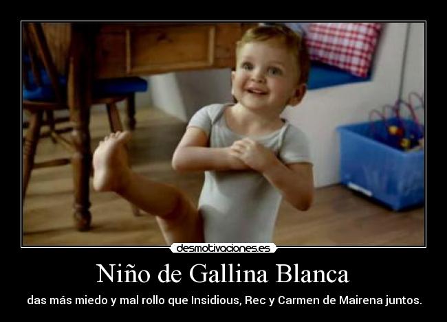 Niño de Gallina Blanca - 