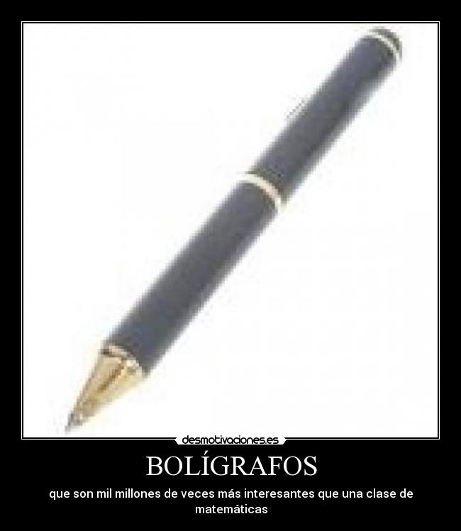 BOLÍGRAFOS - 
