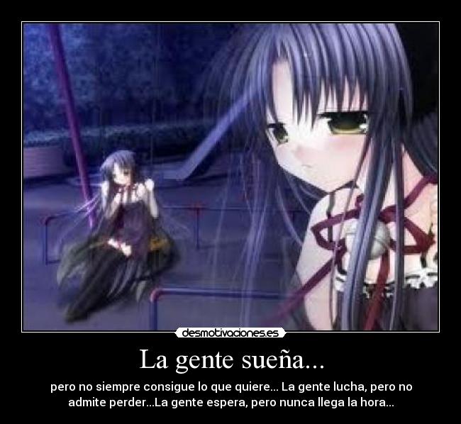 La gente sueña... - 