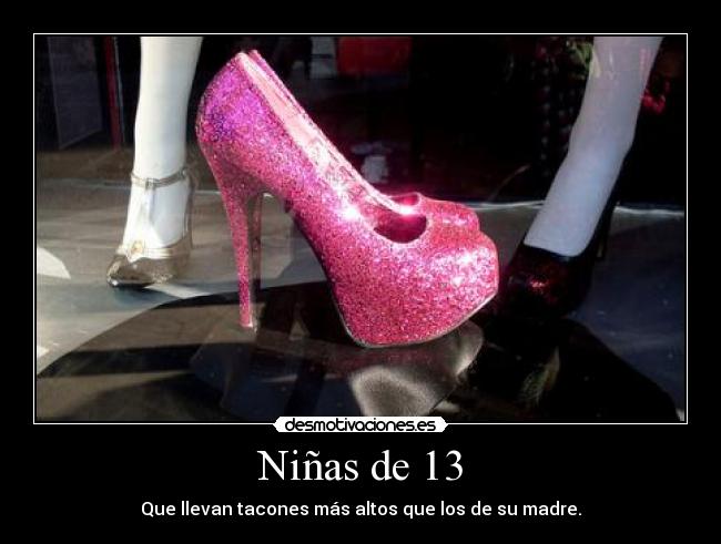 Niñas de 13 - 