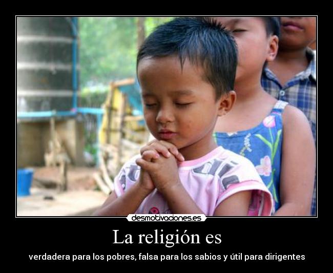 La religión es - 