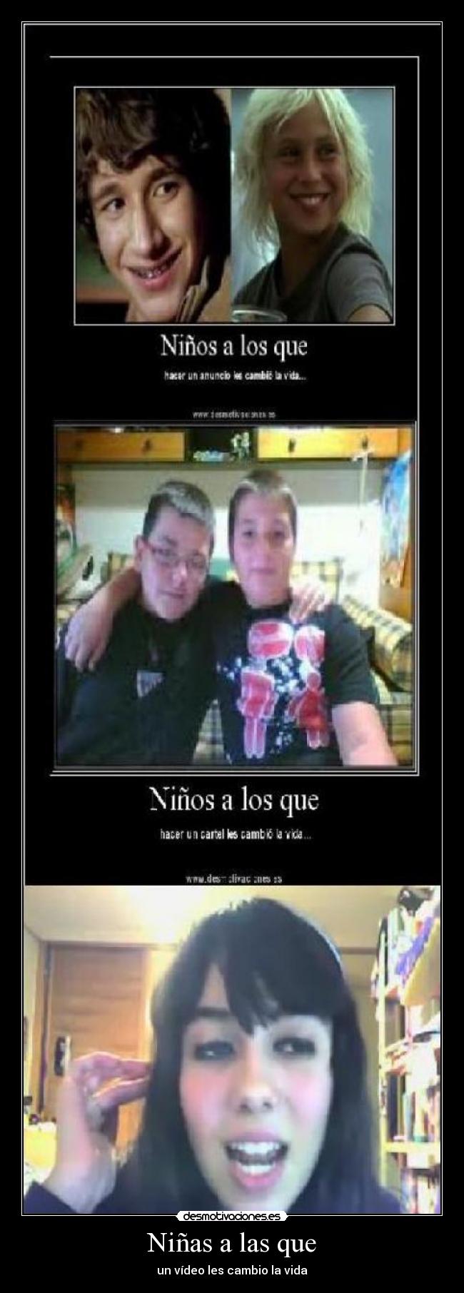 Niñas a las que - un vídeo les cambio la vida