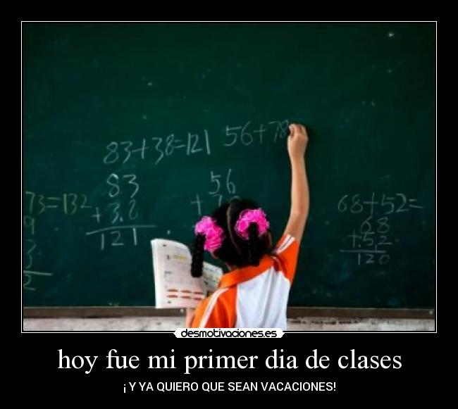 carteles clases desmotivaciones