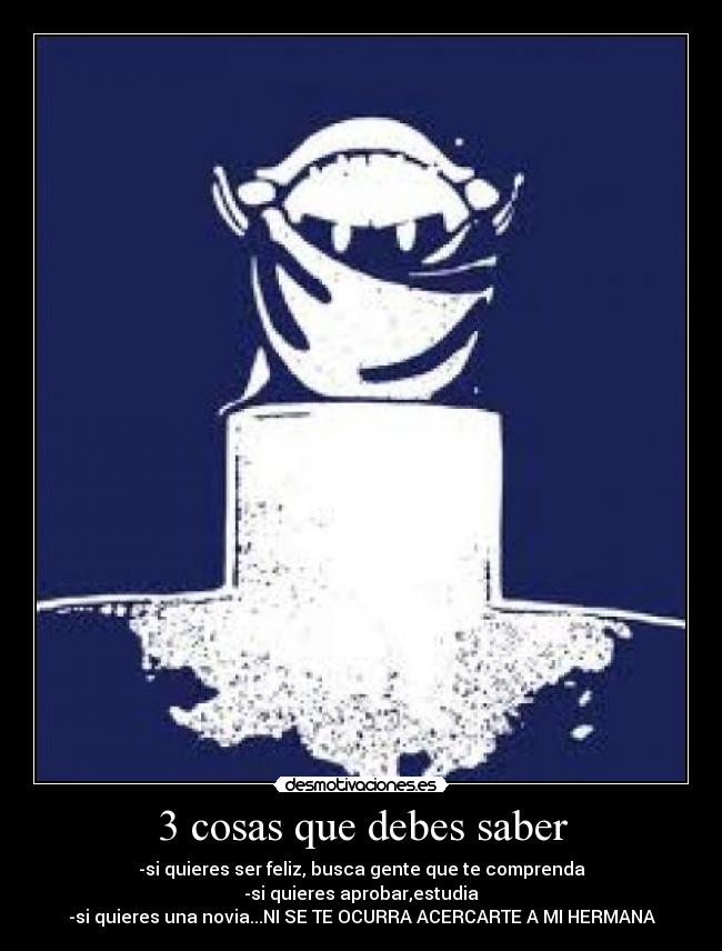 3 cosas que debes saber - 