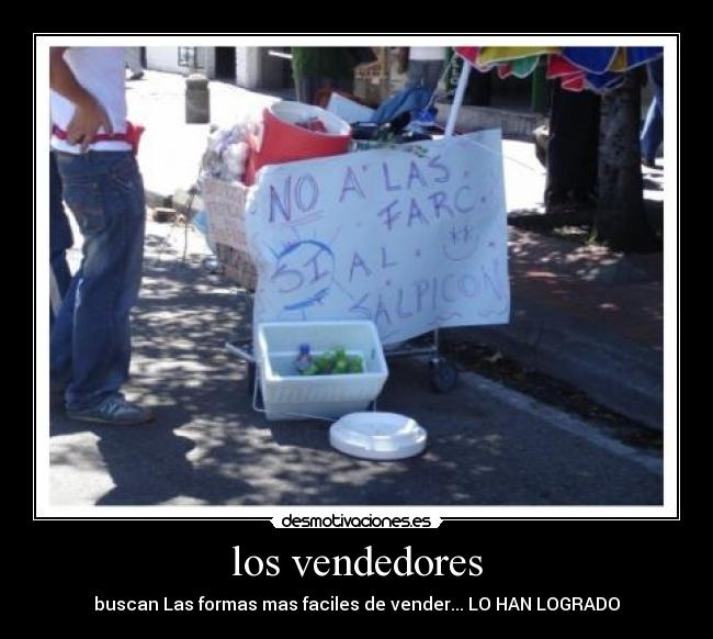 los vendedores - buscan Las formas mas faciles de vender... LO HAN LOGRADO