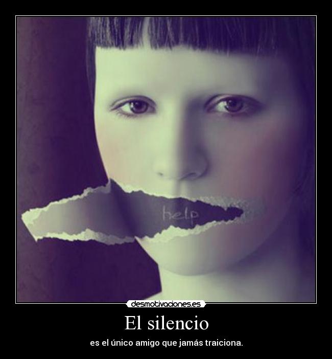 El silencio -