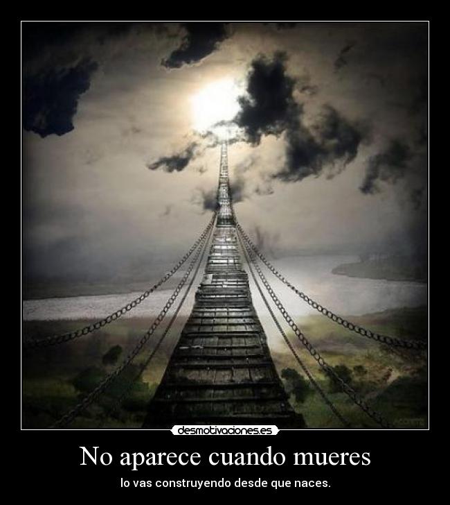 No aparece cuando mueres -