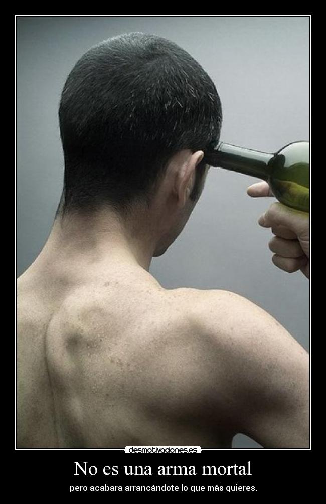 No es una arma mortal -