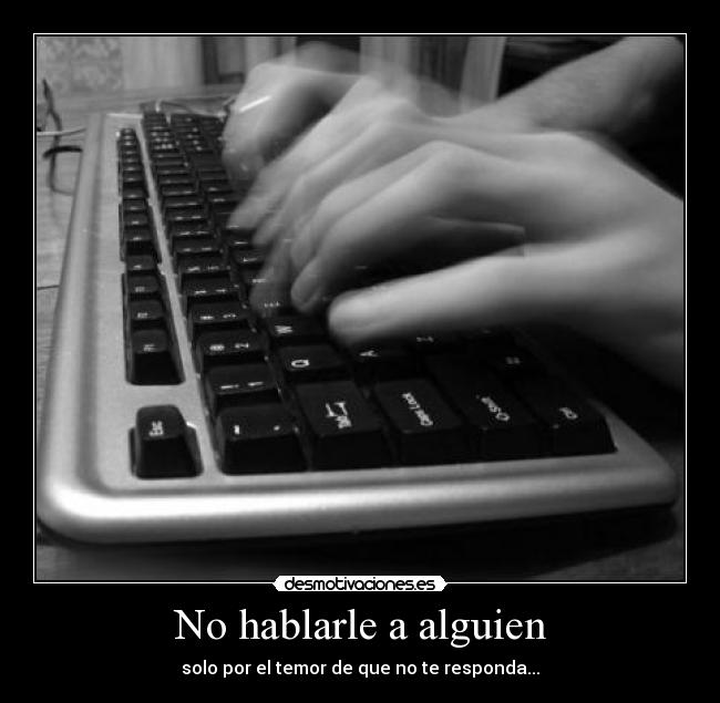 No hablarle a alguien - 