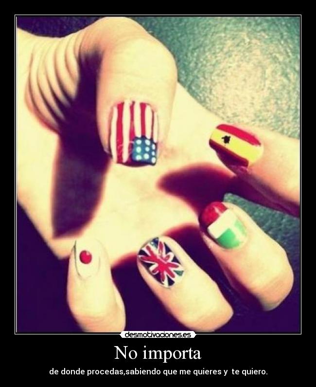 No importa -